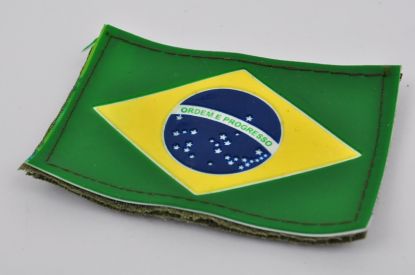 Bandeira do Brasil Emborrachada